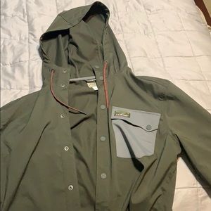 L. L. Bean Hooded Wind Shirt